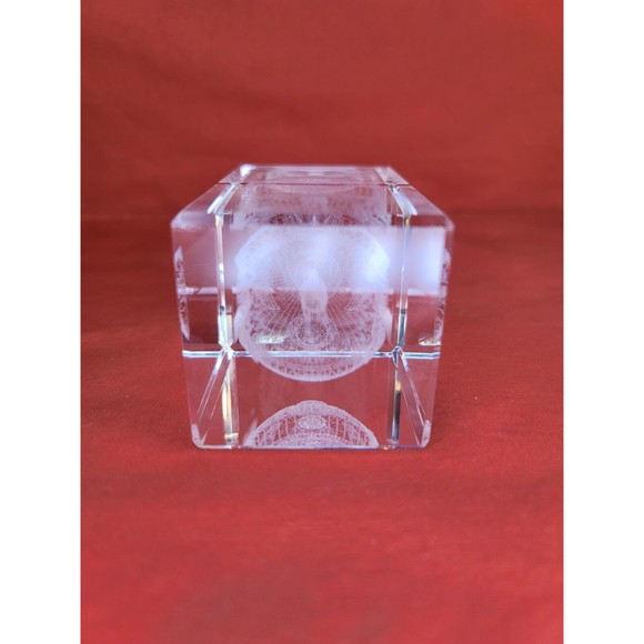 Faberge Crystal Glass Horse Inside Egg 3D Paperweight Laser Etched Israel Made - Picture 6 of 10